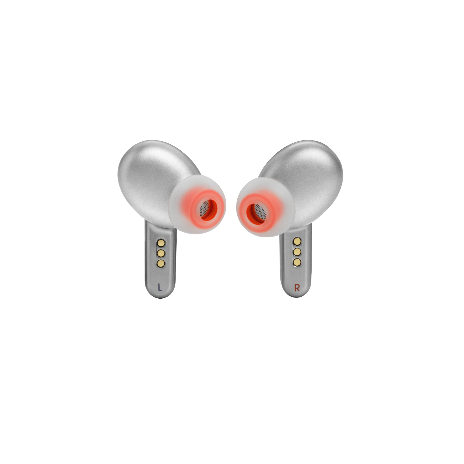 JBL Live Pro+ TWS - Chrome - True wireless Noise Cancelling earbuds - Back